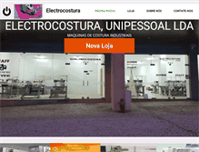 Tablet Screenshot of electrocostura.com